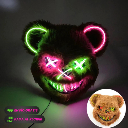 CREEPY MASK máscaras de terror con luces LED