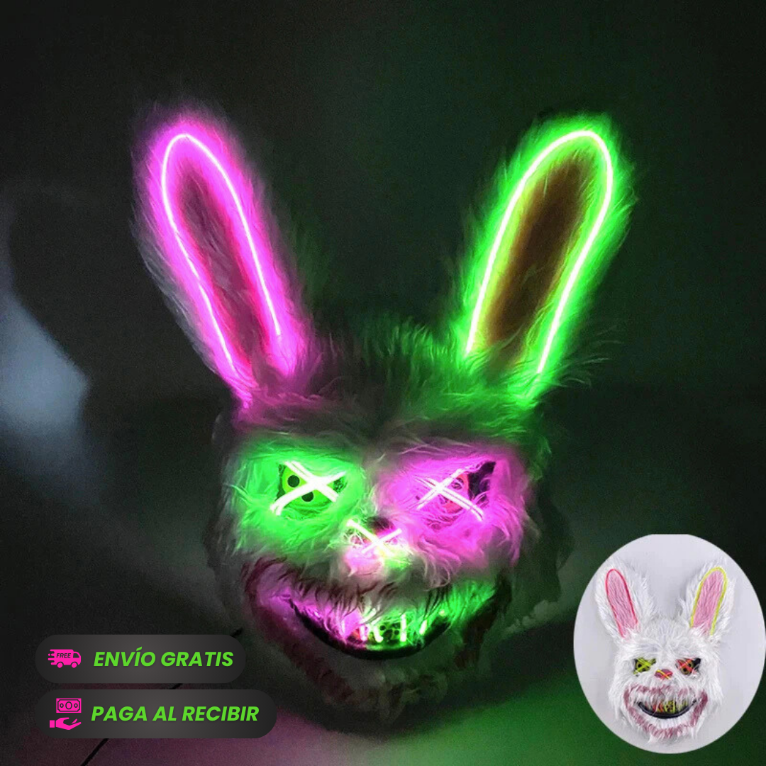 CREEPY MASK máscaras de terror con luces LED