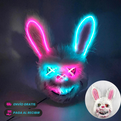 CREEPY MASK máscaras de terror con luces LED